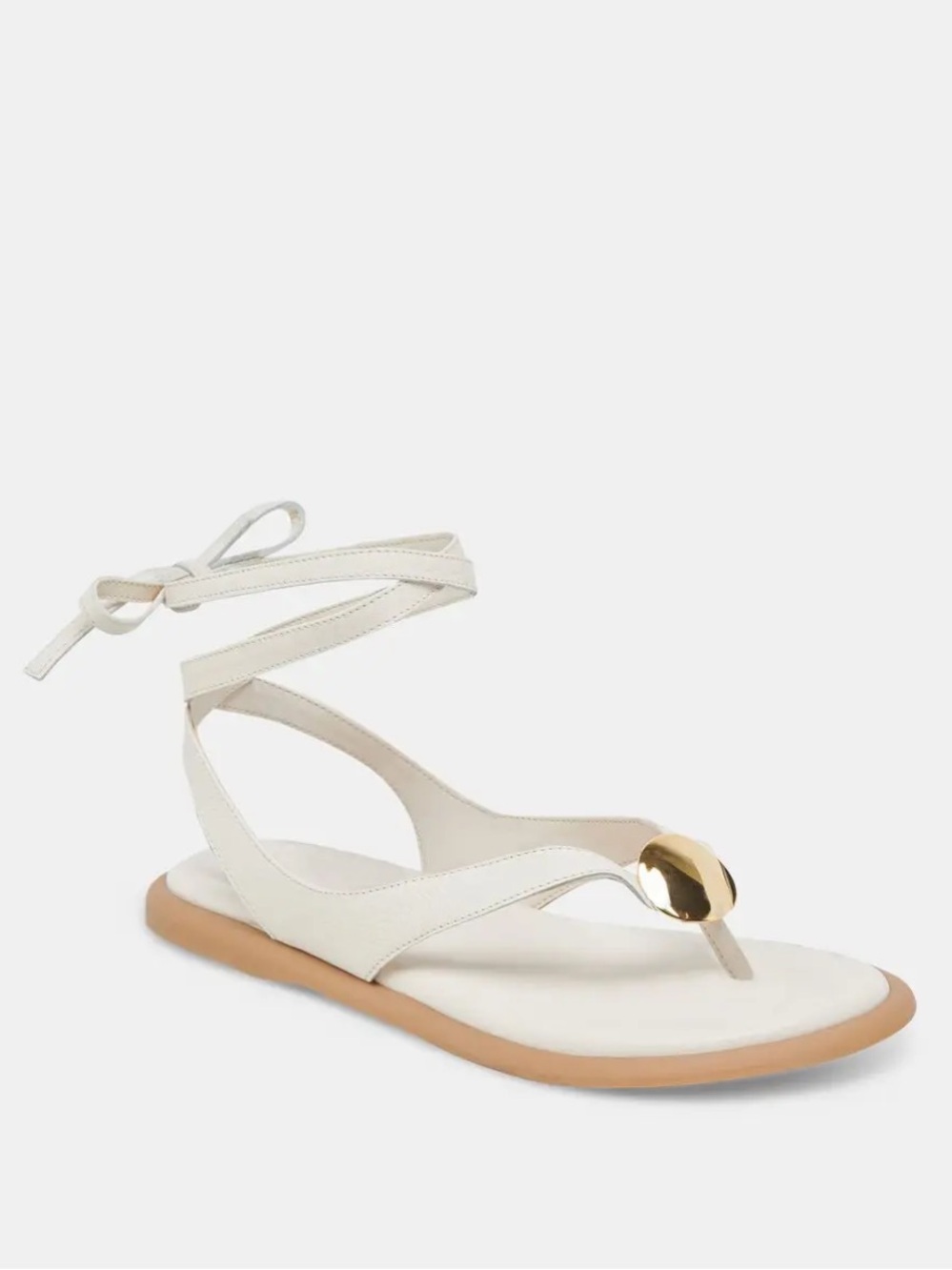JUDY SANDALS BONE LEATHER